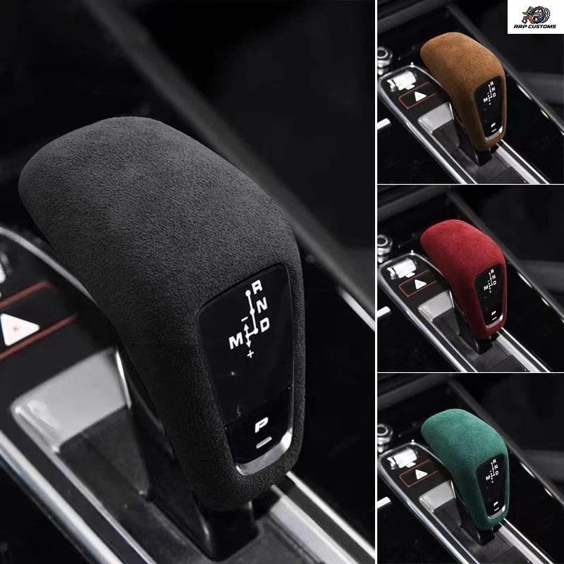 ポルシェ カイエン 2018 2019 2020 2021 2022 2023 用 レザーカバー シフトノブプロテクター ノブカバー 装飾アクセサリー