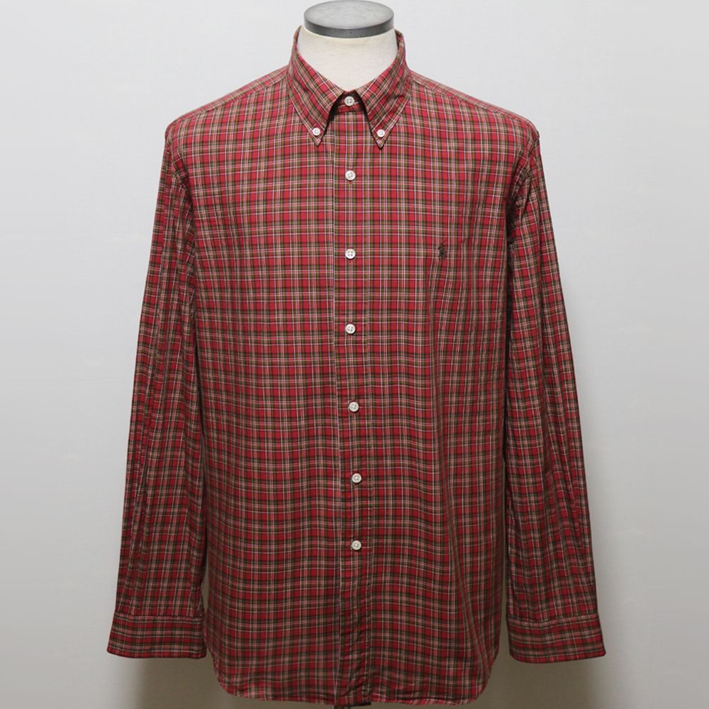 90sネルシャツ】ラルフローレン 90年代 CLASSIC FIT ライトネル 90sネルシャツ】ラルフローレン 90年代 CLASSIC FIT ライトネル