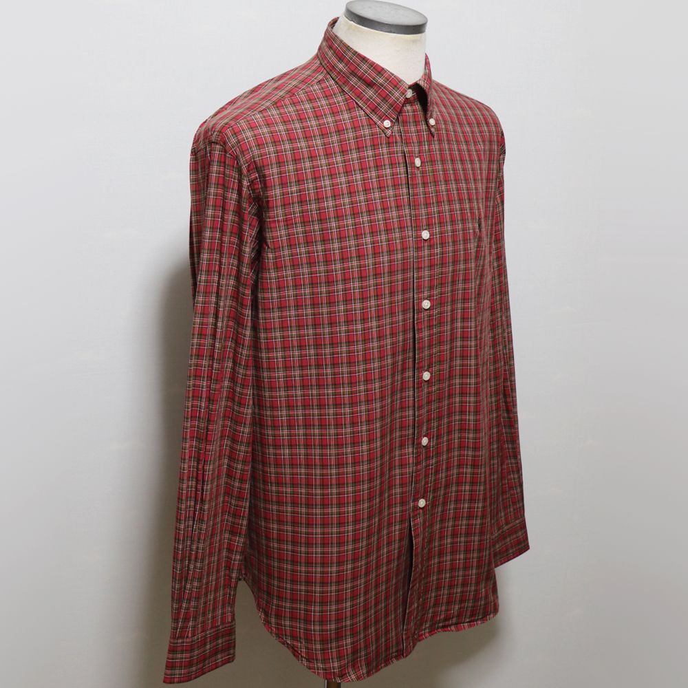 90sネルシャツ】ラルフローレン 90年代 CLASSIC FIT ライトネル