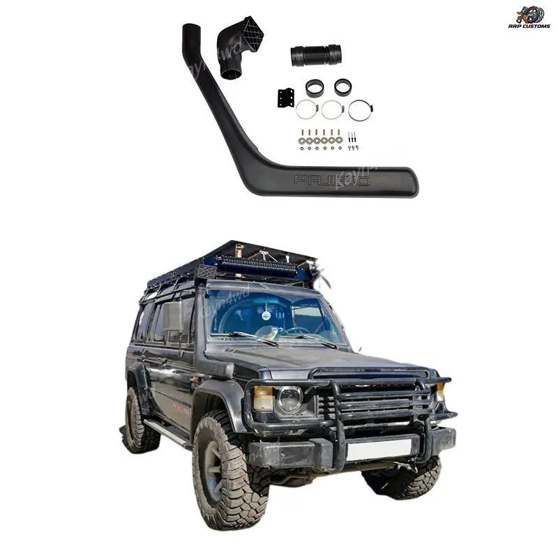 オフロード4x4カーアクセサリー エアインテークシュノーケルキット 1982-1989年式 三菱モンテロ パジェロ ショーグン NAシリーズ用 ウェー