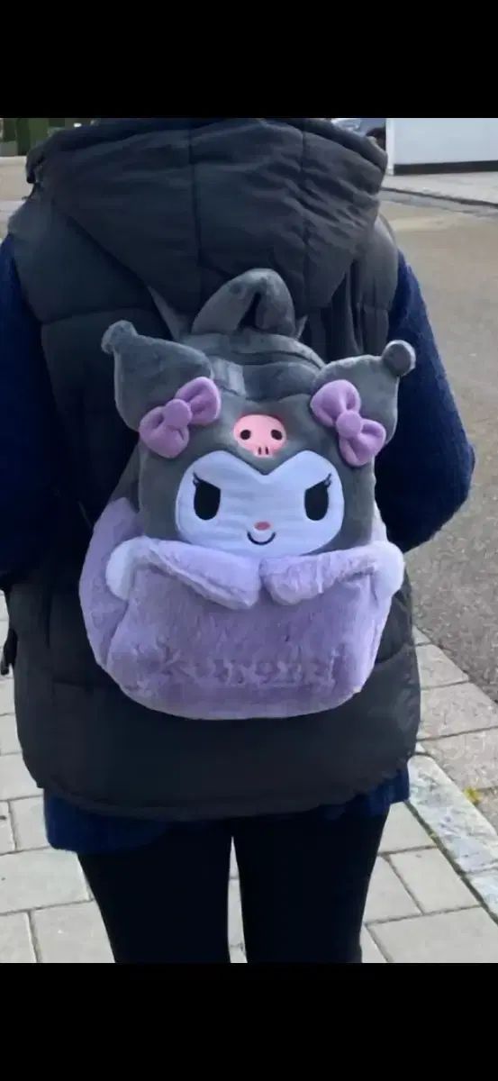 新品) サンリオキャラクター クロミ ぬいぐるみ バッグ 子供用バッグ