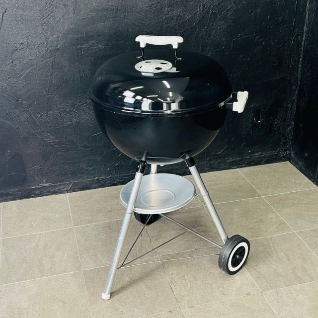 weber ONETOUCHSILVER バーベキューグリル 【中古】18インチ ウェーバー ワンタッチシルバーケトル アウトドア キャンプ BBQ/516949