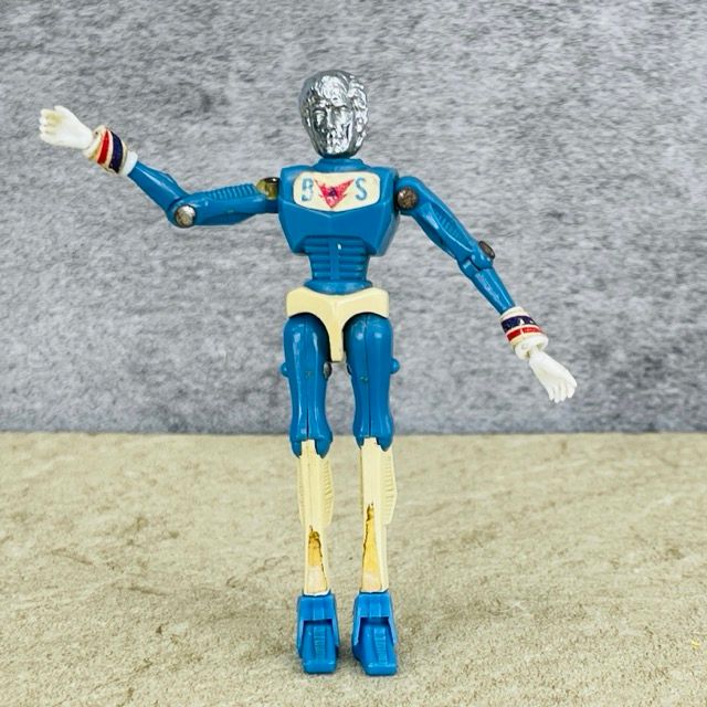 送料無料 当時物 タカラ ミクロマン M111 ボブソン 身長9cm 【中古
