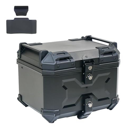 【選ばれる、理由がある。安心の日本企業。】【 45L 】 ONE STEP リアボックス トップケース パニアケース 大容量 取付ベース付属 フルフェイス対応 バイクボックス (ALL BLACK, 45L)t 【選ばれる、理由がある。安心の日本企業。】【 45L 】 ONE STEP リアボックス トップケース パニアケース 大容量 取付ベース付属 フルフェイス対応 バイクボックス (ALL BLACK, 45L)t