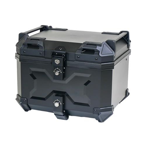 【選ばれる、理由がある。安心の日本企業。】【 45L 】 ONE STEP リアボックス トップケース パニアケース 大容量 取付ベース付属 フルフェイス対応 バイクボックス (ALL BLACK, 45L)t 【選ばれる、理由がある。安心の日本企業。】【 45L 】 ONE STEP リアボックス トップケース パニアケース 大容量 取付ベース付属 フルフェイス対応 バイクボックス (ALL BLACK, 45L)t