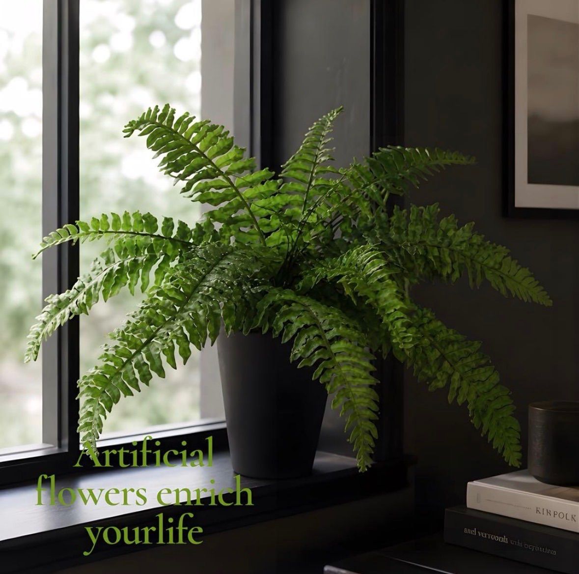 光触媒　人工観葉植物　ウォールグリーン　フェイクグリーン　特大ボストンファンR 光触媒 人工観葉植物 ウォールグリーン フェイクグリーン ボストン