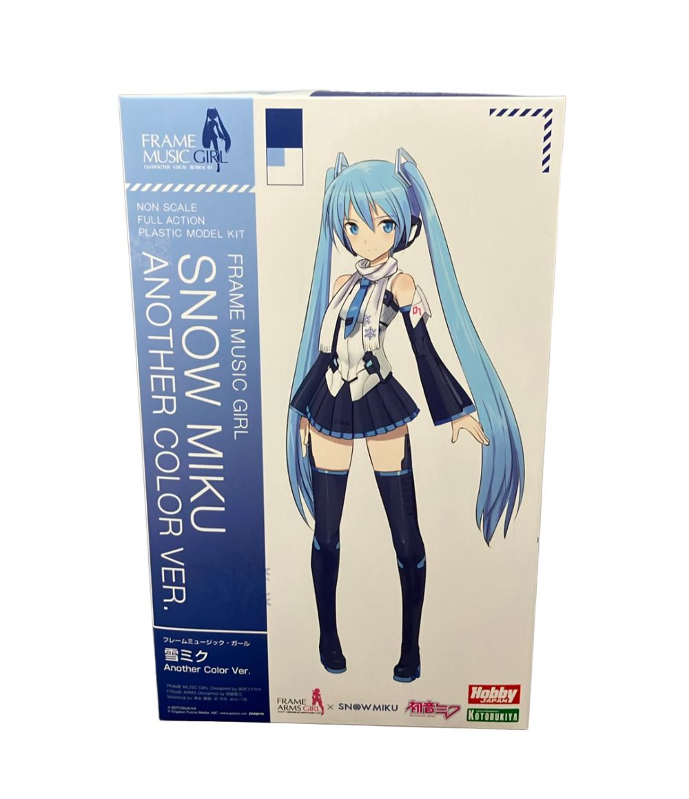 コトブキヤ フレームミュージック・ガール 雪ミク Another color Ver. プラモデル