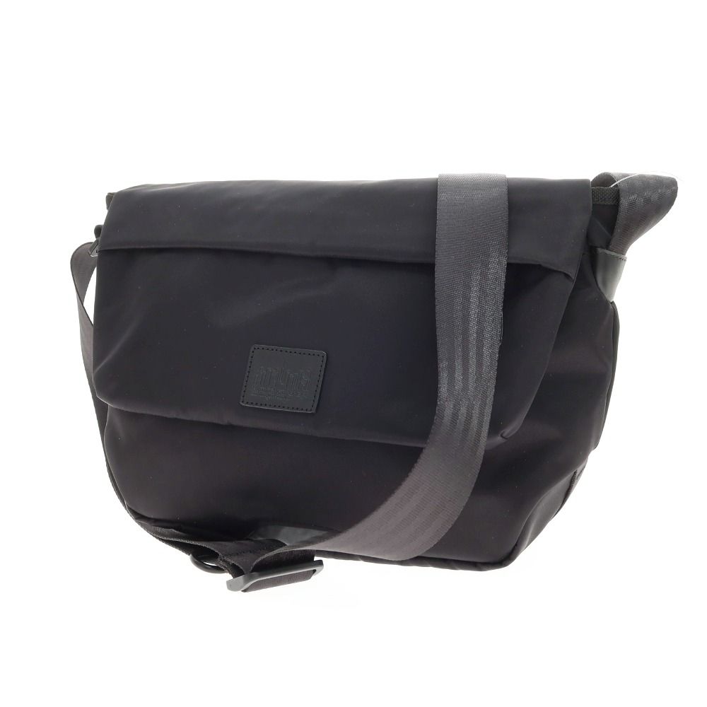 【中古】マンハッタンポーテージ Manhattan Portage ナイロン ショルダーバッグ ブラック【W32.5xH21.5xD11.5】【メンズ】