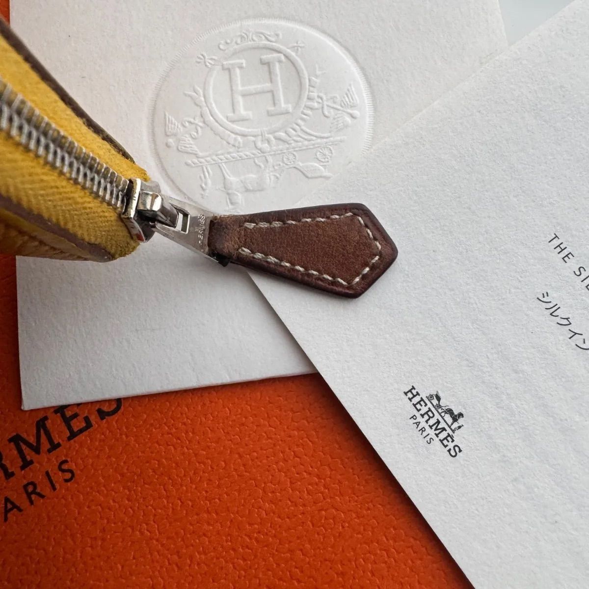 美品】 455 HERMES エルメス アザップ シルクイン 長財布 - メルカリ