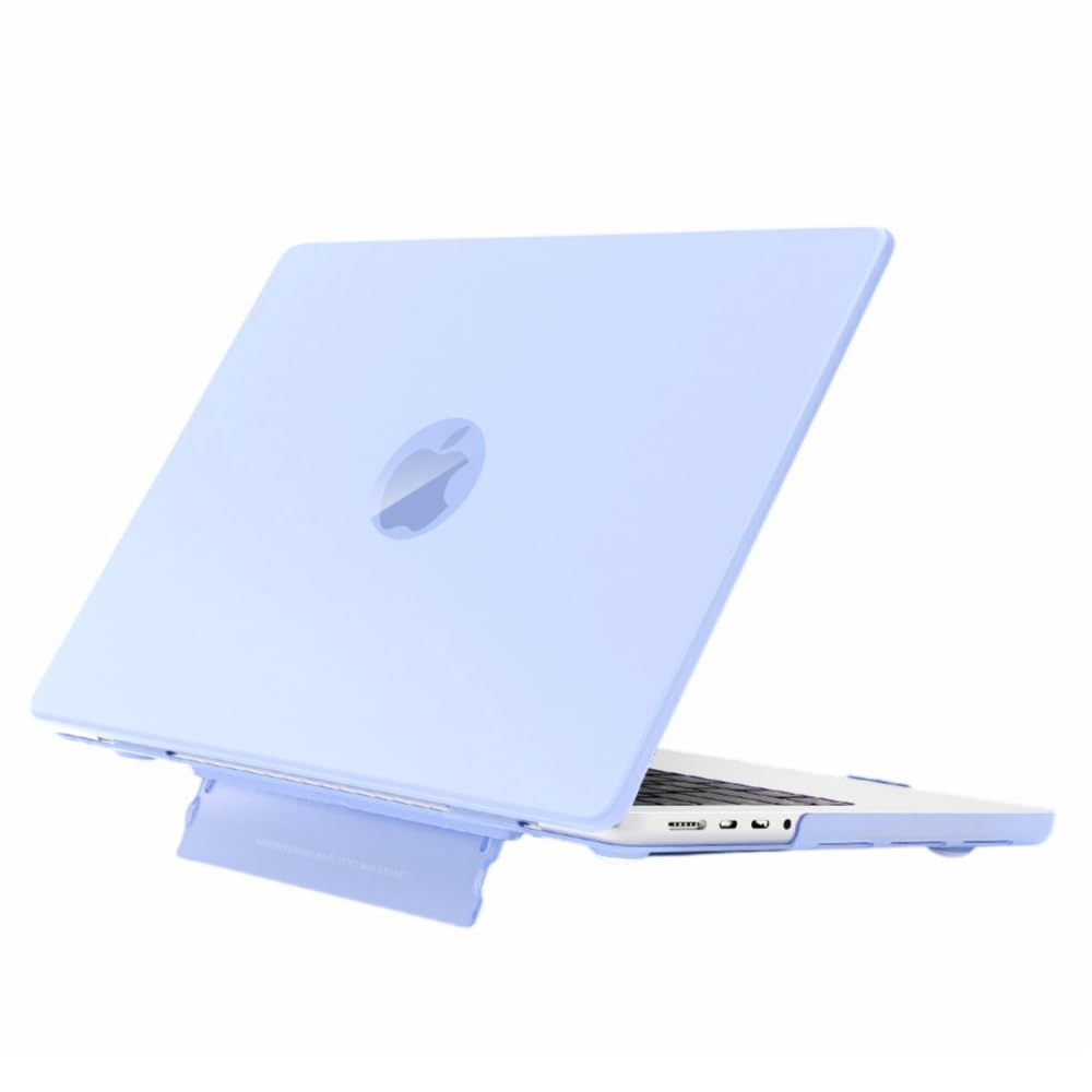 新品 Ryo楽々生活館 MacBook Pro 16インチ ケース (2019/A2141) 対応 スタンド機能 耐衝撃 極薄軽量型 ハードケース マックブック プロ 16インチ 保護 カバー パープル