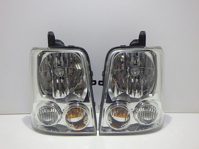 エブリィ ヘッドライト左右 ハロゲン DA64W LEO4H6128/G6128 35120/35320-68H60 コーティング レべ付 綺麗 260514056