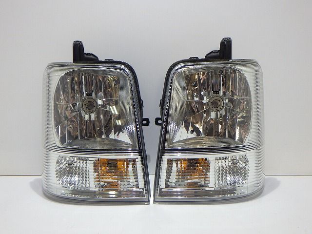 エブリィ ヘッドライト左右 ハロゲン DA64V レべ付 LE04H6129/G6129 35320/35120-68H51 コーティング 綺麗 260514084