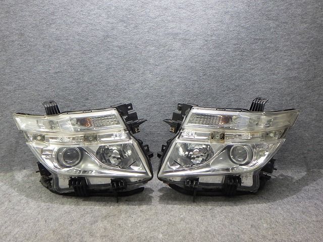 エルグランド ヘッドライト左右 HID キセノン E52 PNE52 前期 100