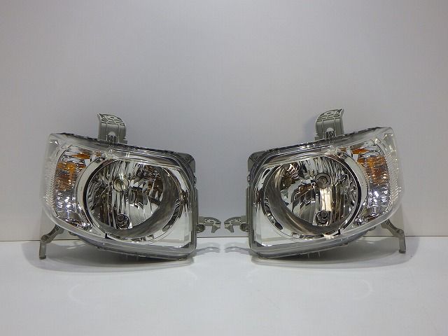 N-BOX ヘッドライト左右 ハロゲン JF1 JF2 後期 P9911 L 33100/33151-TYO-N11 コーティング 綺麗 26051407