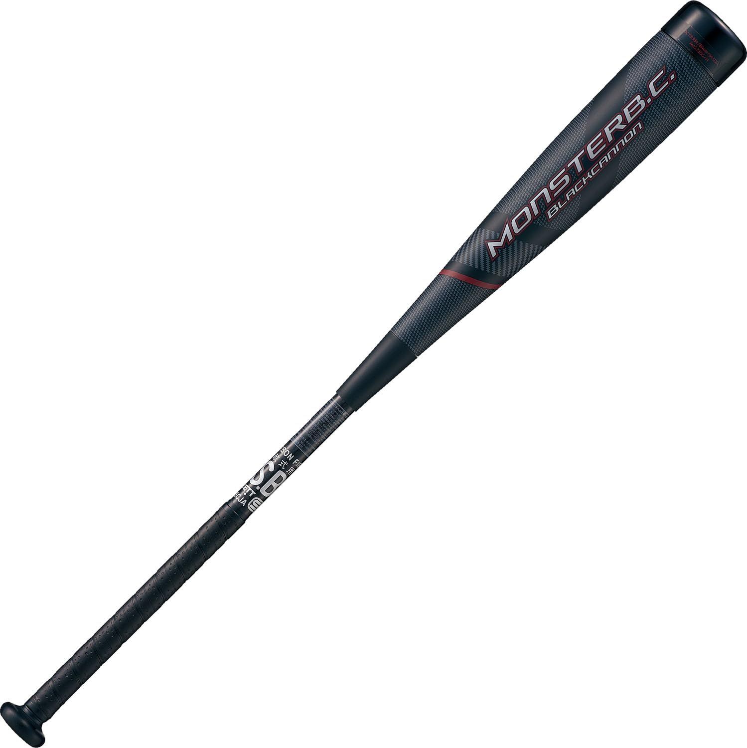新品 ゼット(ZETT) 軟式野球 バットモンスターBC カーボン(FRP) 85cm 重量:740g平均 ブラック(1900) BCT31385
