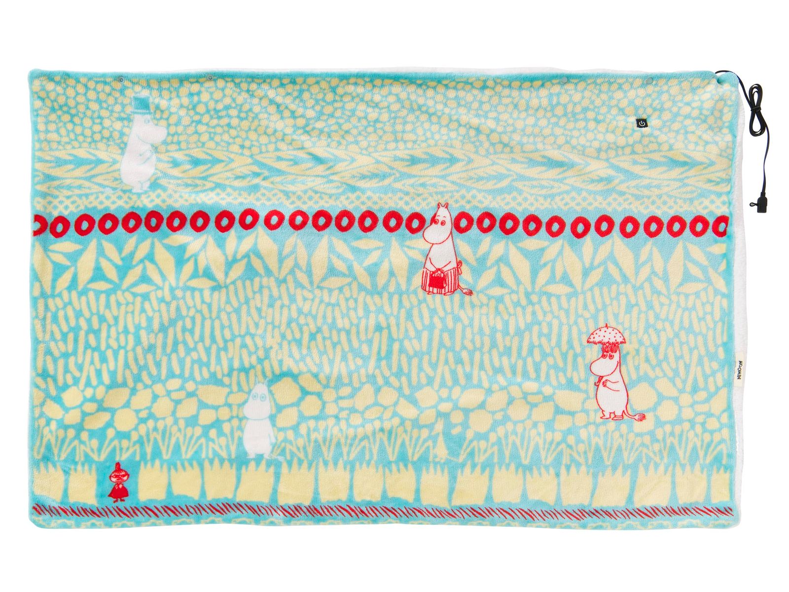 新品 コイズミ(Koizumi) 電気肩ひざ掛け USB ショールブランケット ムーミン 丸洗い可 120×80cm KDH-MN002U