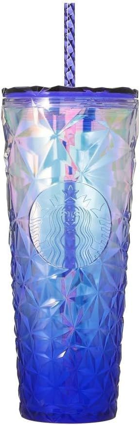新品 スターバックス ロゴコールドカップタンブラー グラデーション ホリデー 2024 710ml スタバ ベンティ Venti ブルー