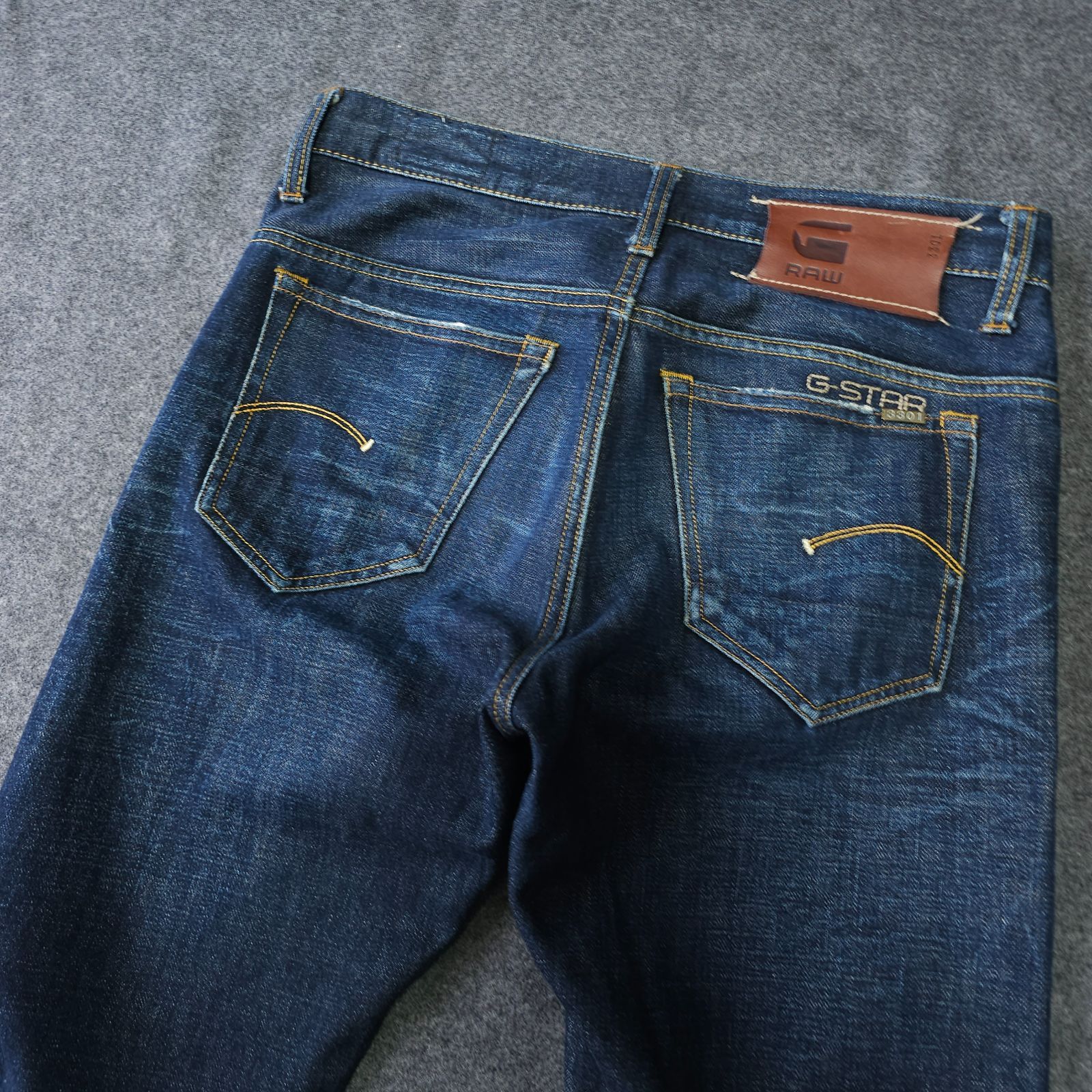 値下げ交渉受付中】G-STAR RAW 3301 ストレートデニムパンツ メンズ 30