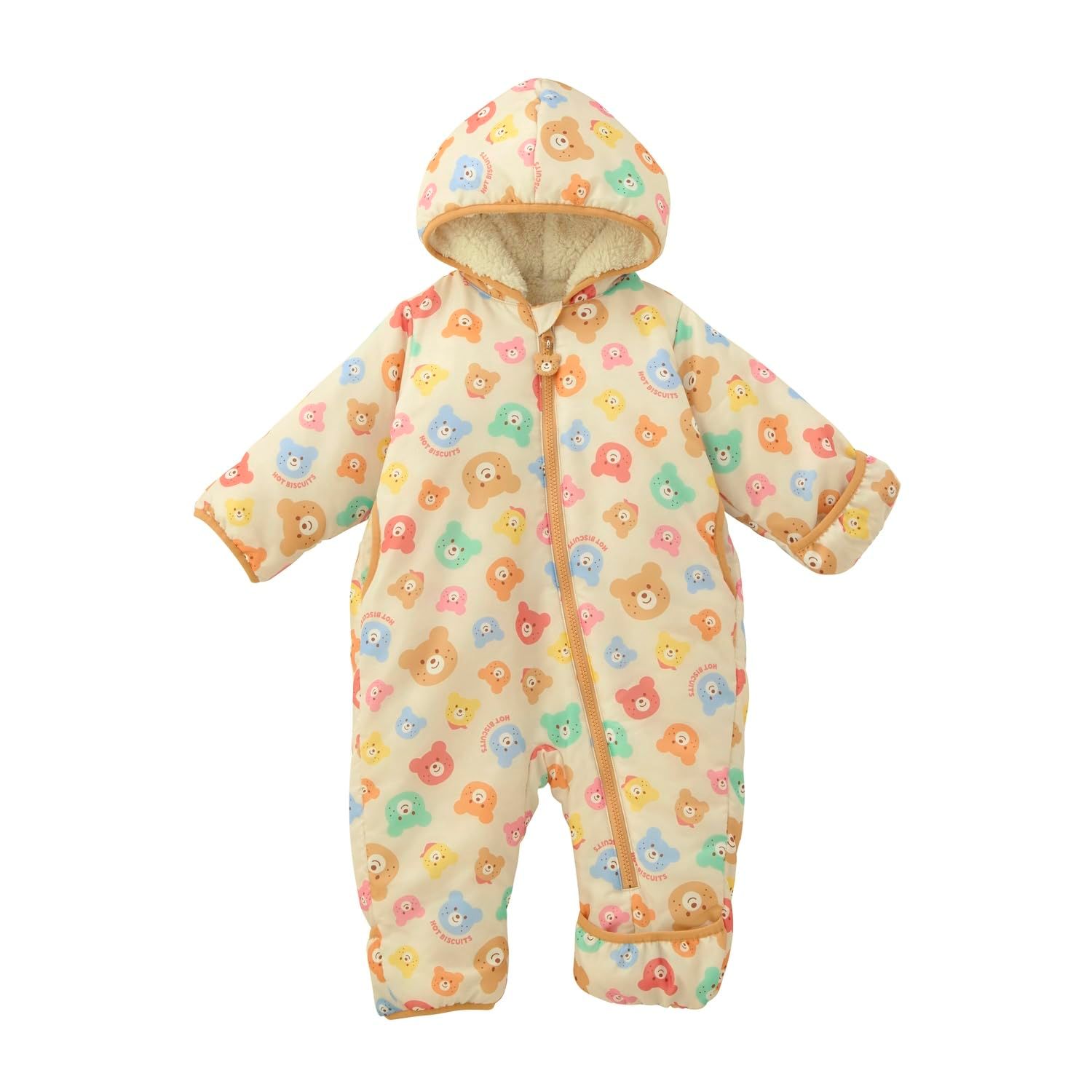 新品 [MIKIHOUSE HOT BISCUITS] [ミキハウス ホットビスケッツ] ジャンプスーツ 男の子 女の子 ベビー 子供服 マルチカラー S(70-80cm) 73-1201-688 14,356円