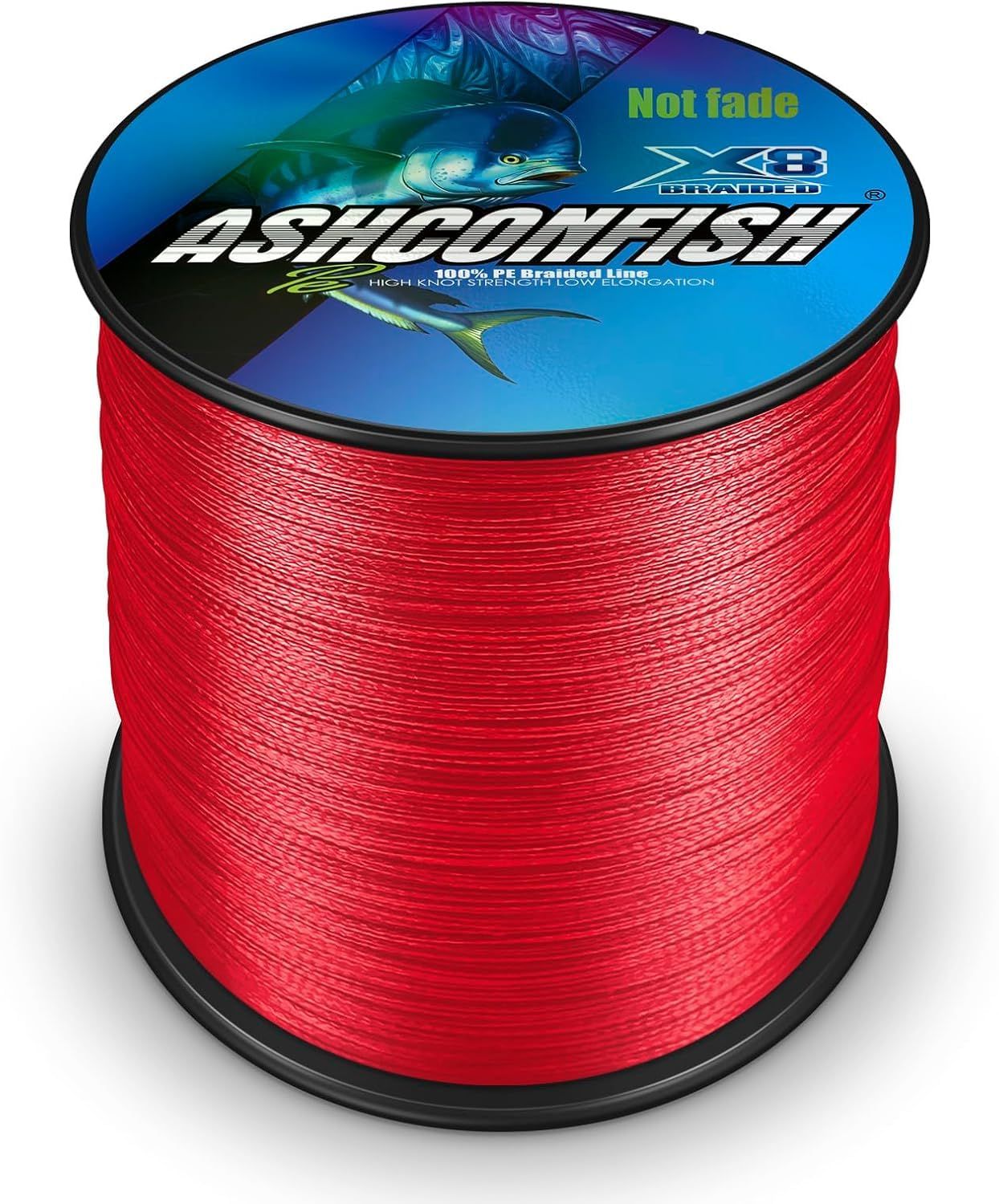 新品 Ashconfish PEライン 8編 釣り糸 1000m 強力 高感度 耐磨耗 低伸度 釣りライン 釣糸 レッド 色落ちしない