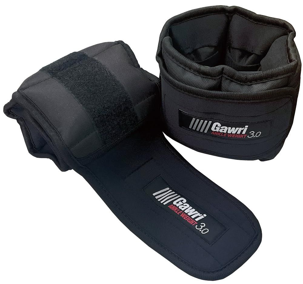 新品 秦運動具工業 Gawri アンクルウエイト 3kg 2ヶ組 GWS3000