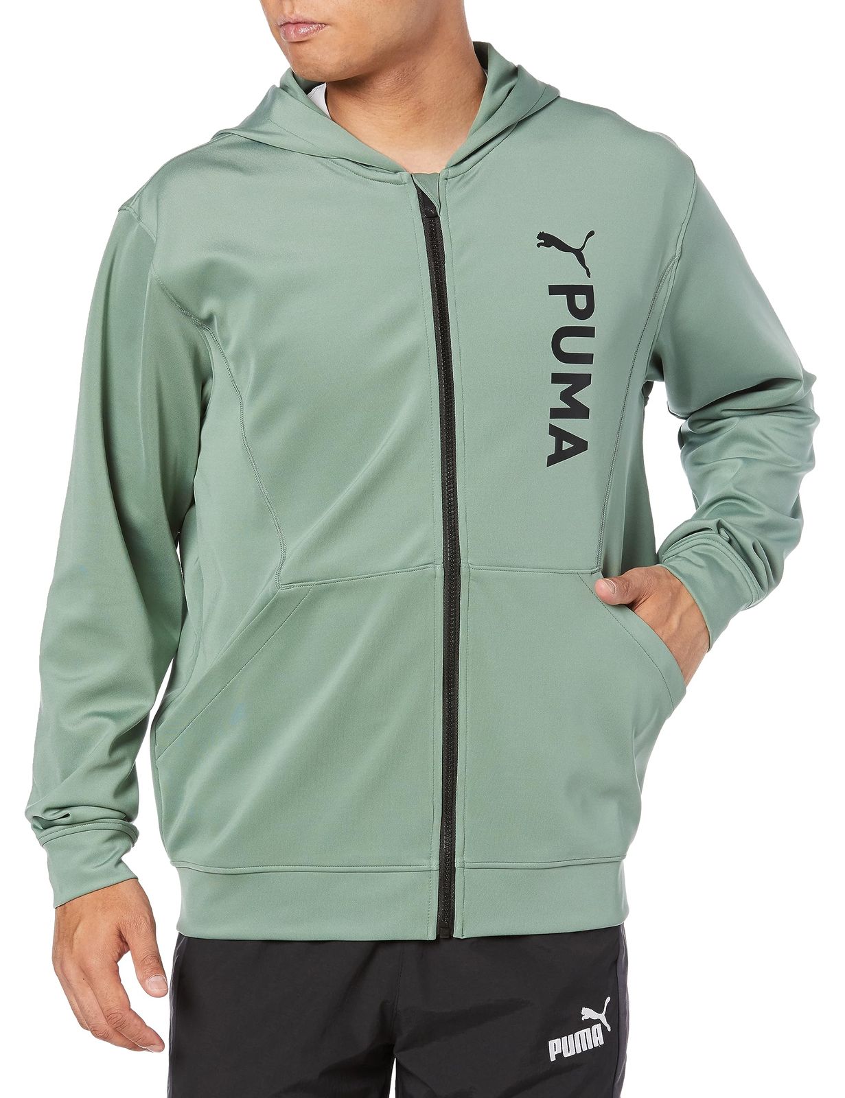 新品 [プーマ] FIT DOUBLE ニット フルジップフーディー_52467444_L