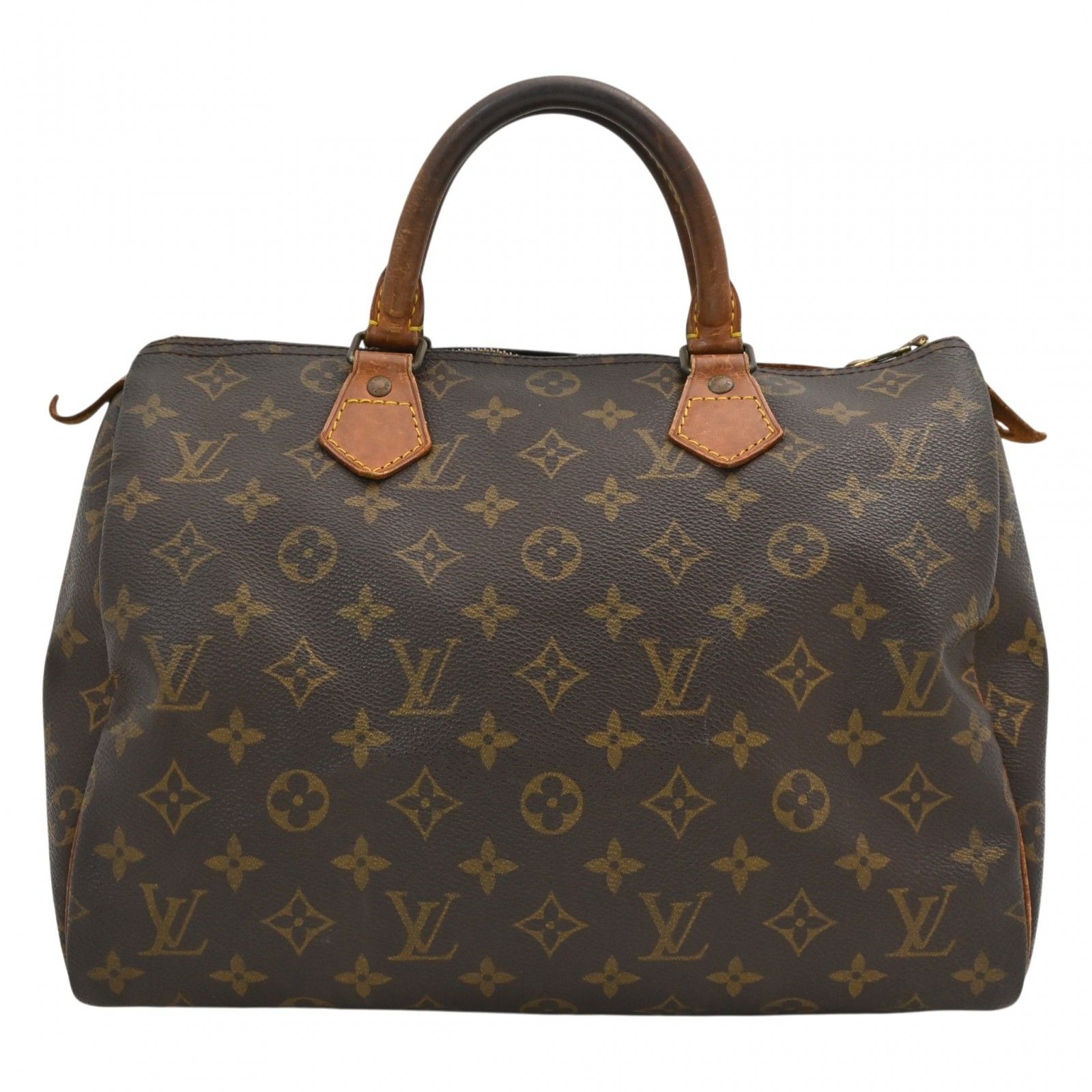 【中古】ルイヴィトン モノグラム スピーディ30 ボストンバッグ Bランク lv7745cc