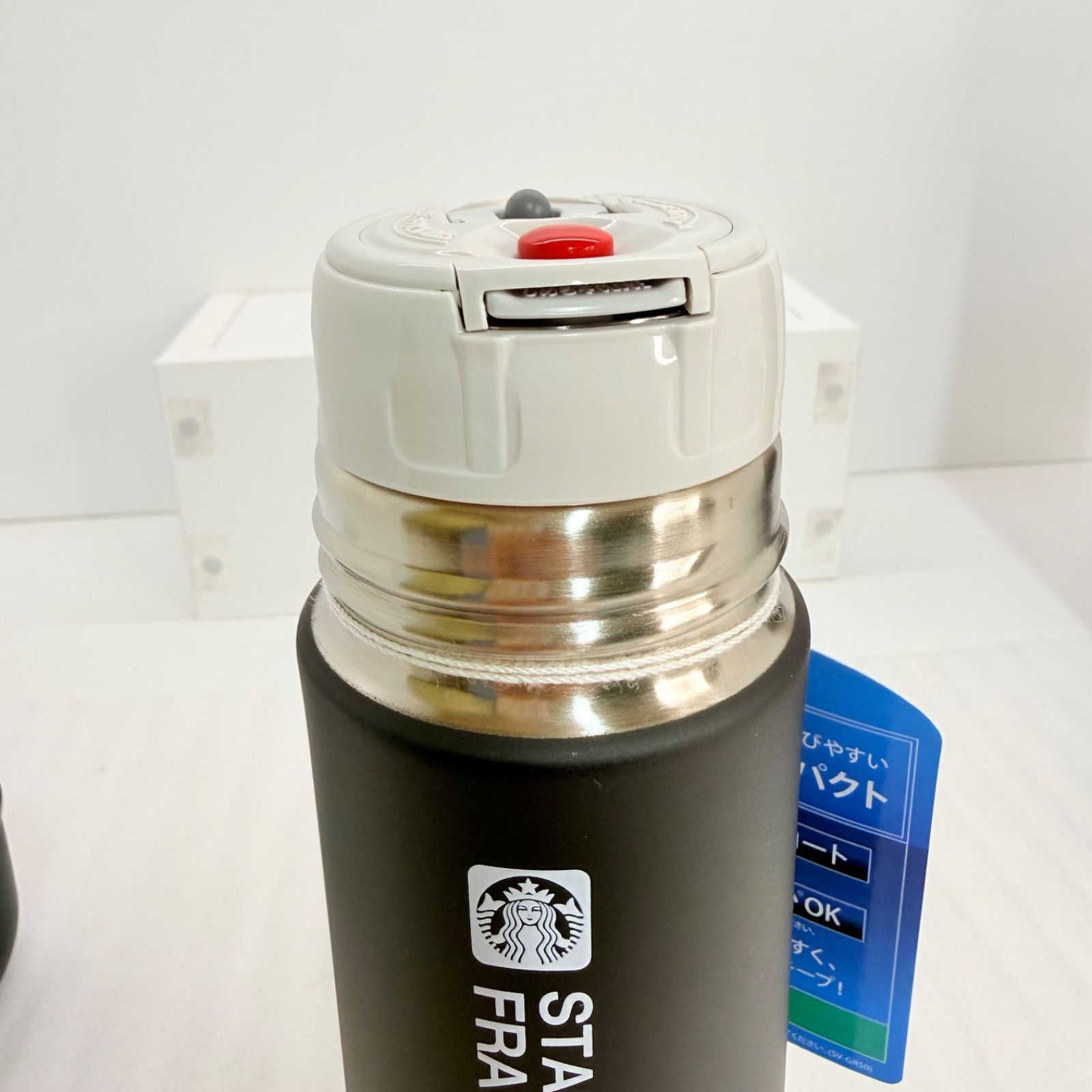 新品未使用】スタバ×フラグメント 象印 ステンレスボトル 500ml 外箱傷