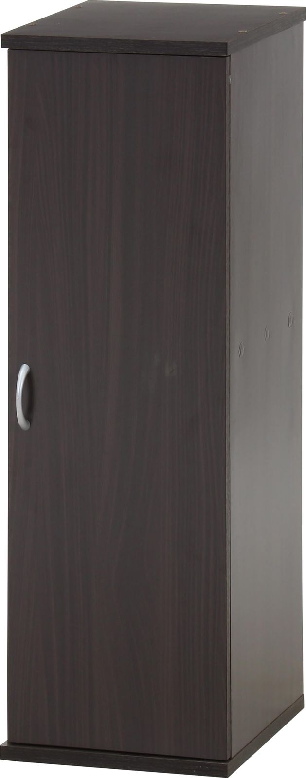 新品 不二貿易 下駄箱 スリムシューズボックス 幅28.7×奥行33×高さ90cm ブラウン 可動棚 玄関収納 靴箱 70745