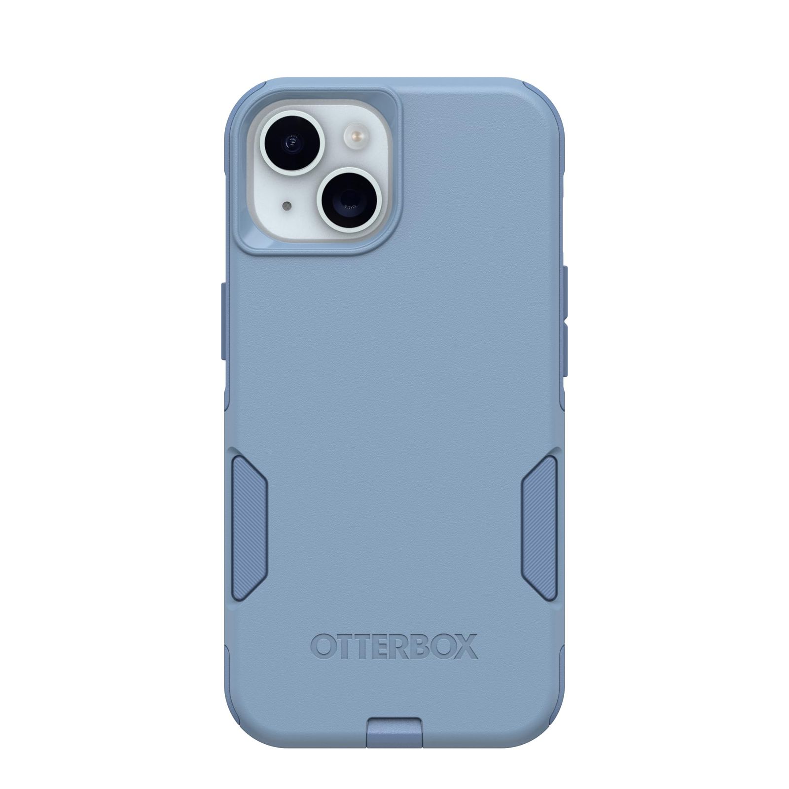 新品 OtterBox iPhone 16e 15 14 & 13 コミューターシリーズケース - クリスプデニム(ブルー) スリム&タフ ポケットに優しい ポート保護付き