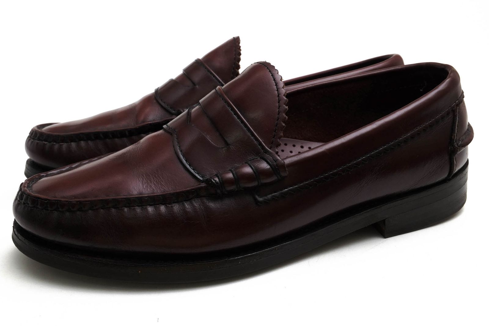 Allen Edmonds Kenwood Penny Loafers Men\'s Brown Leather Made In USA Size 7.5 D Amazon.com | Allen Edmonds Mens Newman Penny Loafers Antique  main image 4