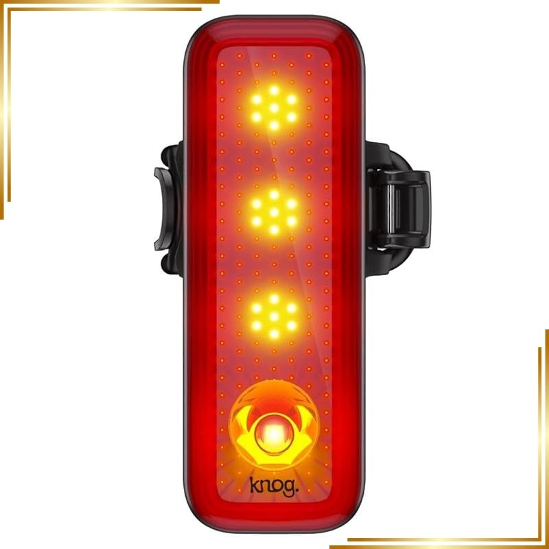 【新品】 【日本正規品】 KNOG(ノグ) 自転車 ライト BLINDER R -150 リアライト(150ルーメン) 44g 防水 USB充電式 ブラック