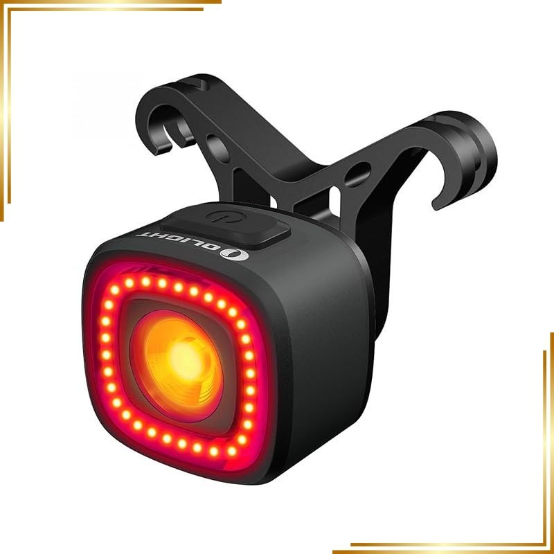 【新品】 OLIGHT(オーライト) RN120 C 自転車 テールライト Type-C充電ポート リアライト サイクルライト 自動輝度調整 led 120ルーメン IPX6防水 セフティーライト ブレーキ感応 260°照射角度 長時間対応 ロードバイク 夜間
