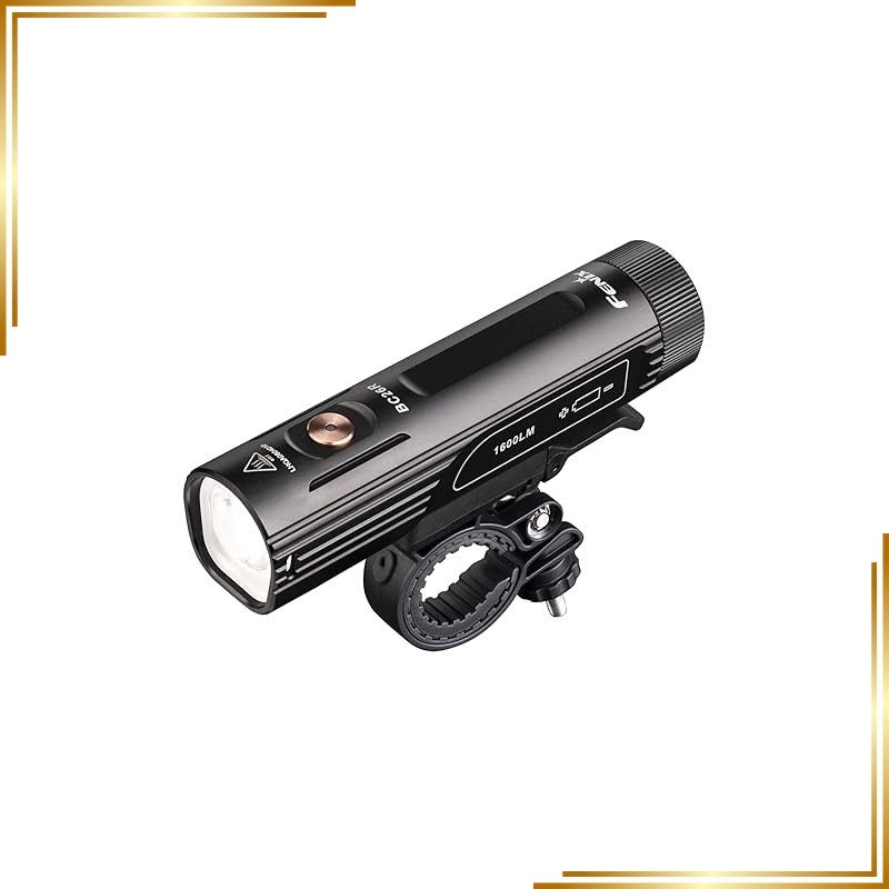 【新品】 Fenix BC26R バイクライト USB-C充電式 1600ルーメン 100°広角照射 IP68防水防塵