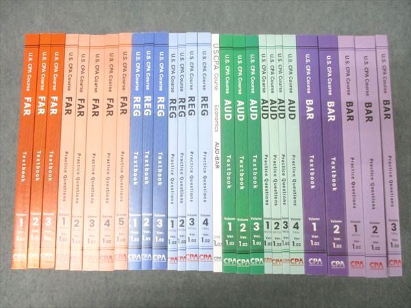 CPA会計学院 U.S.CPA 米国公認会計士 FAR/REG/AUD/BAR等 Ver.1.02 2025