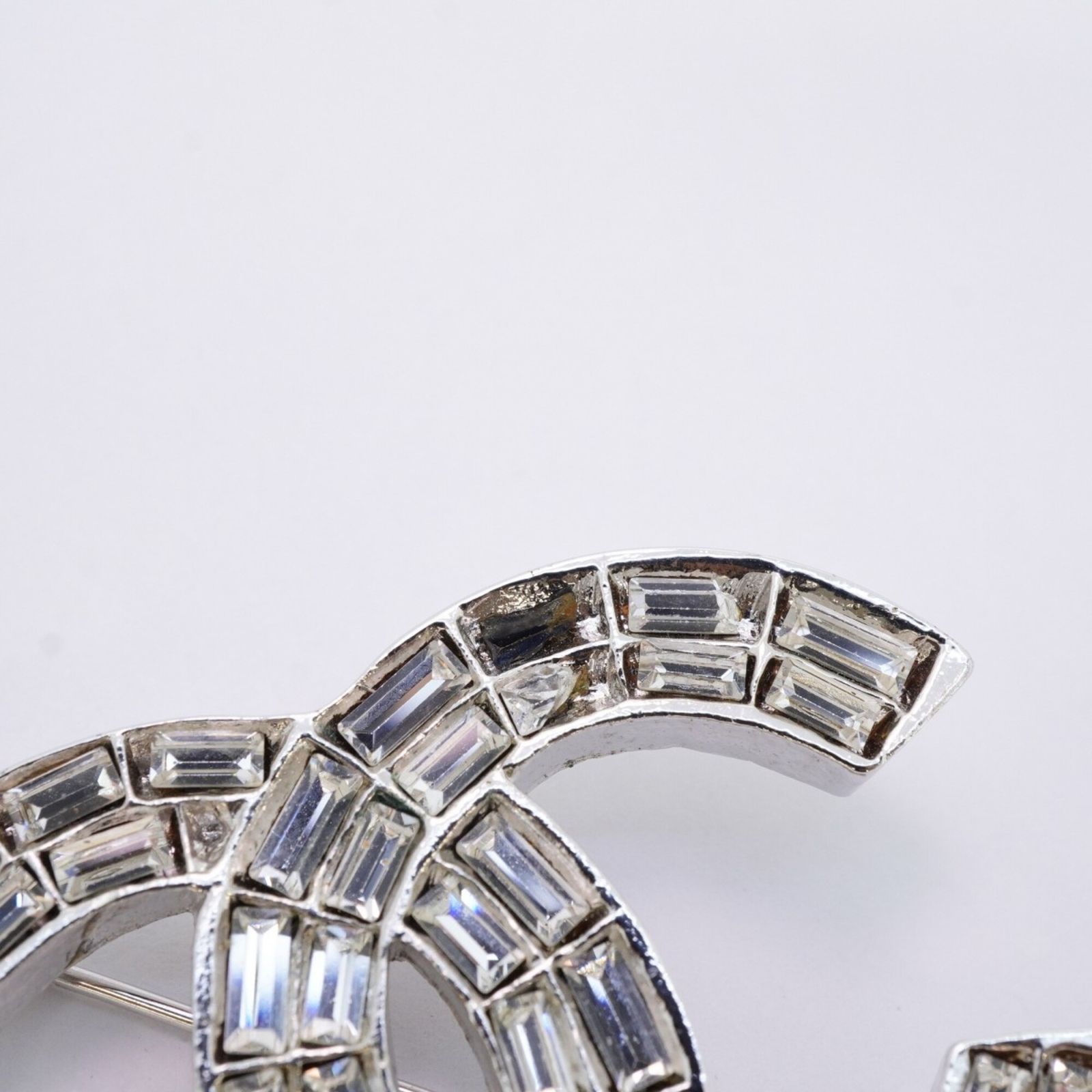 シャネル(Chanel) シャネル ブローチ ココマーク メタル ライン