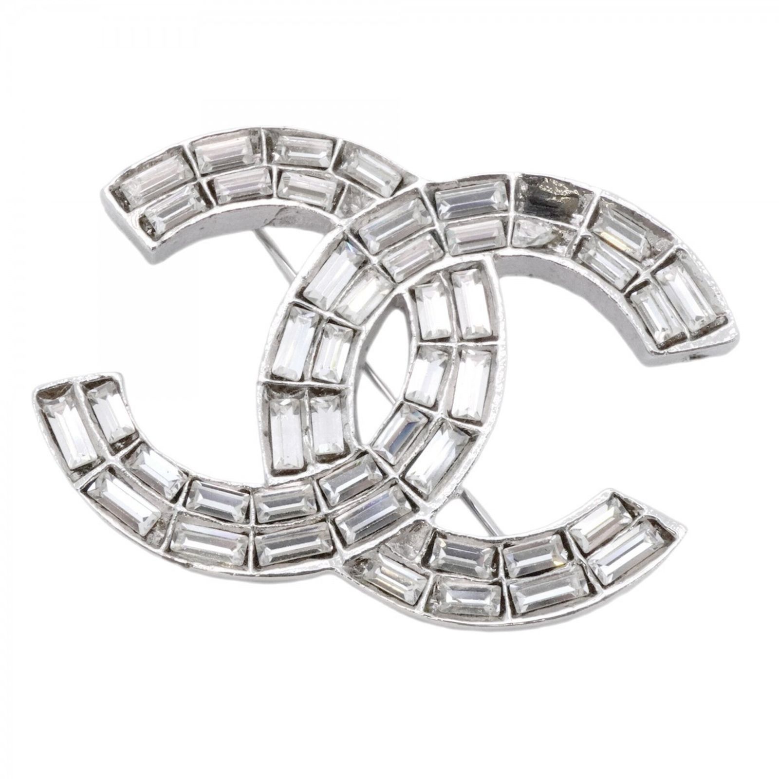 シャネル(Chanel) シャネル ブローチ ココマーク メタル ライン