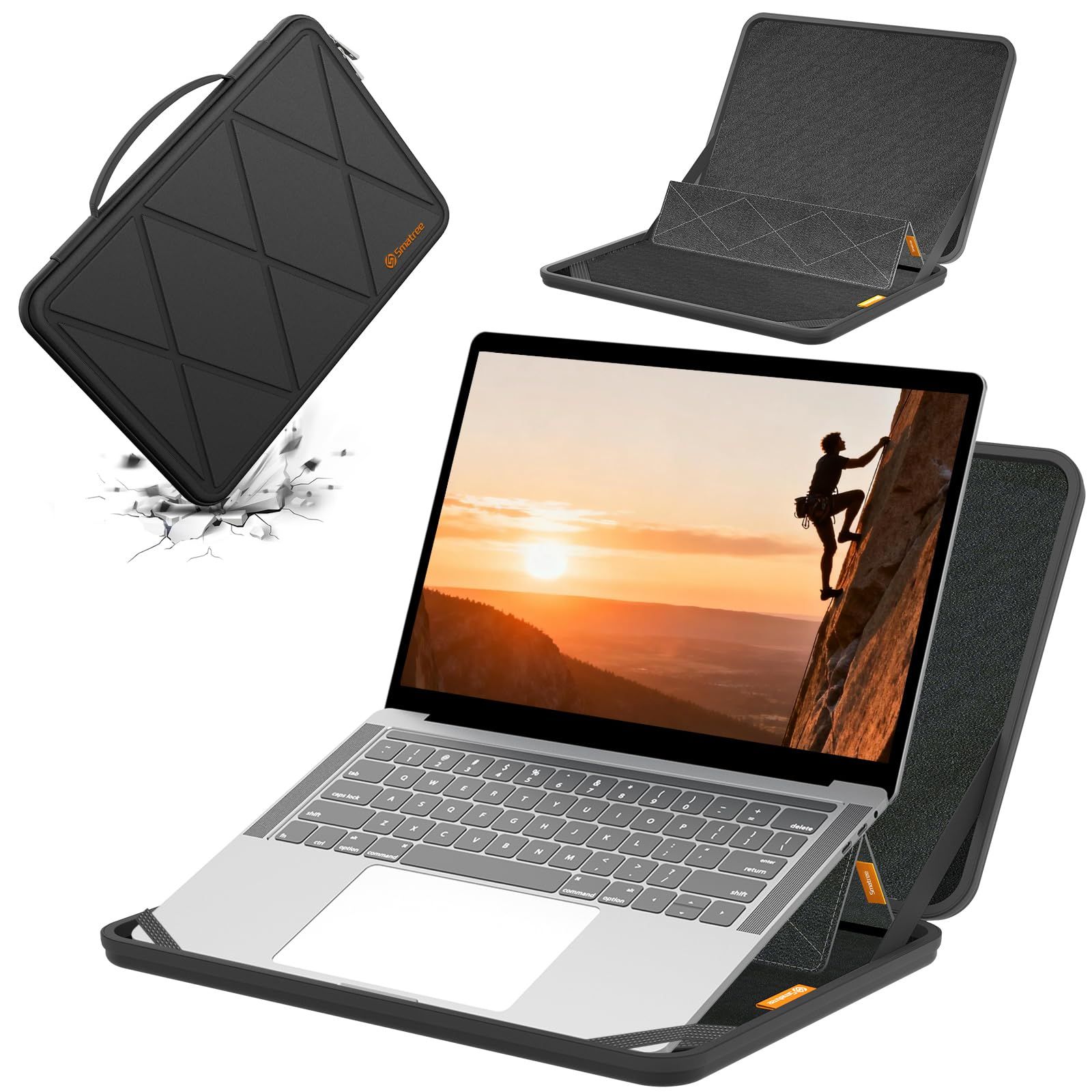 新品 Smatree MS86T ハードプロテクション 16 インチ ノートパソコンスリーブケース 適合機種： HP OmniBook 7/X Flip、ASUS ProArt P16/ROG Zephyrus、Envy/ZBook/Spectre、DELL