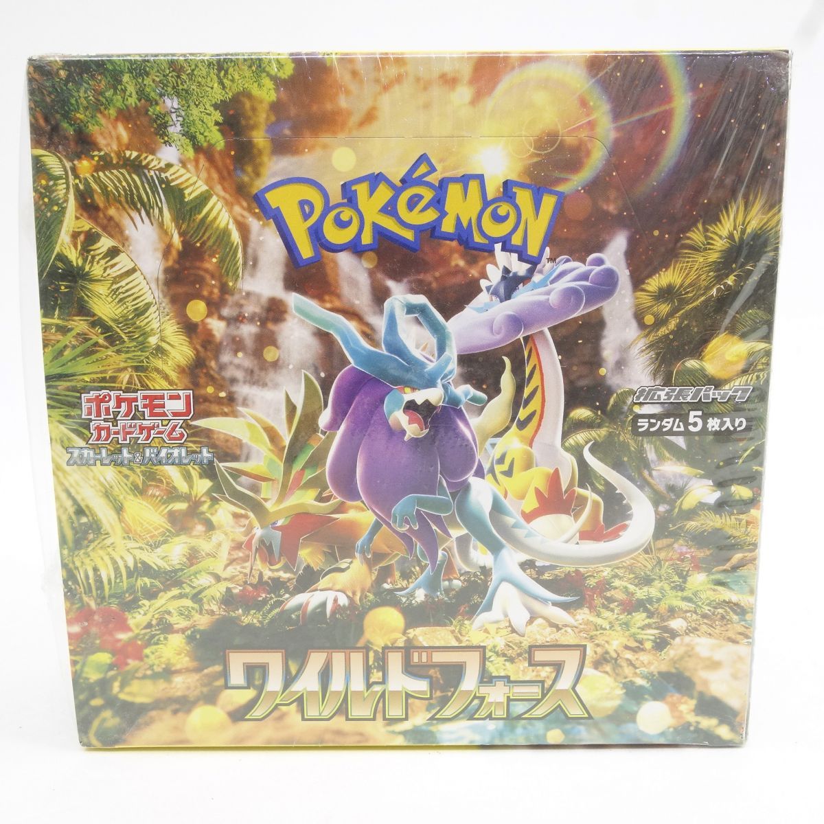 未開封】ポケモンカードゲーム スカーレット＆バイオレット 拡張パック 