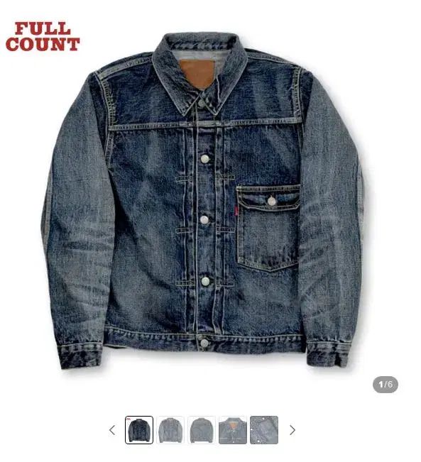 FULLCOUNT 2107 ピアーオブダーク デニムジャケット 61,528円