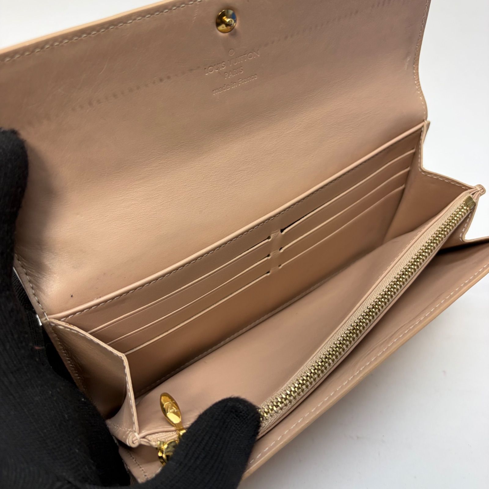 4345 LOUIS VUITTON ルイヴィトン ヴェルニ 長財布 ポルトフォイユ 