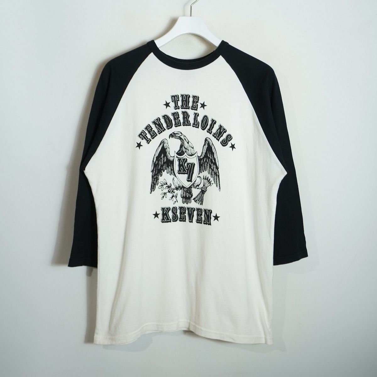 TENDERLOIN テンダーロイン Tシャツ ラグラン 希少 公式通販 7分袖 