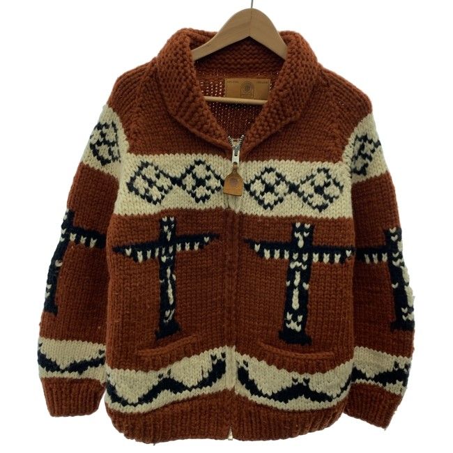中古】 CANADIAN SWEATER COMPANY LTD. カウチンセーター 長袖 ニット