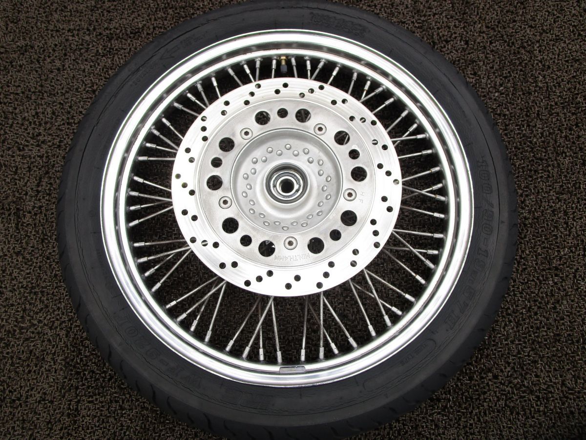 スティード400 フロントホイール ディスク □B6674！NC26 ホンダ 【 NC25E 】 STEED キャブ車