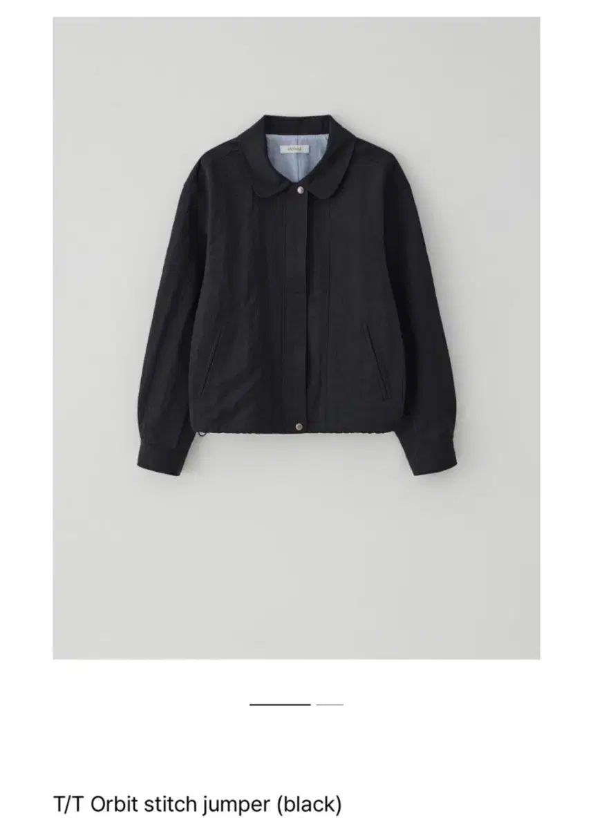 TANNAT オービットスティッチ アウター Orbit stitch jumper (black)