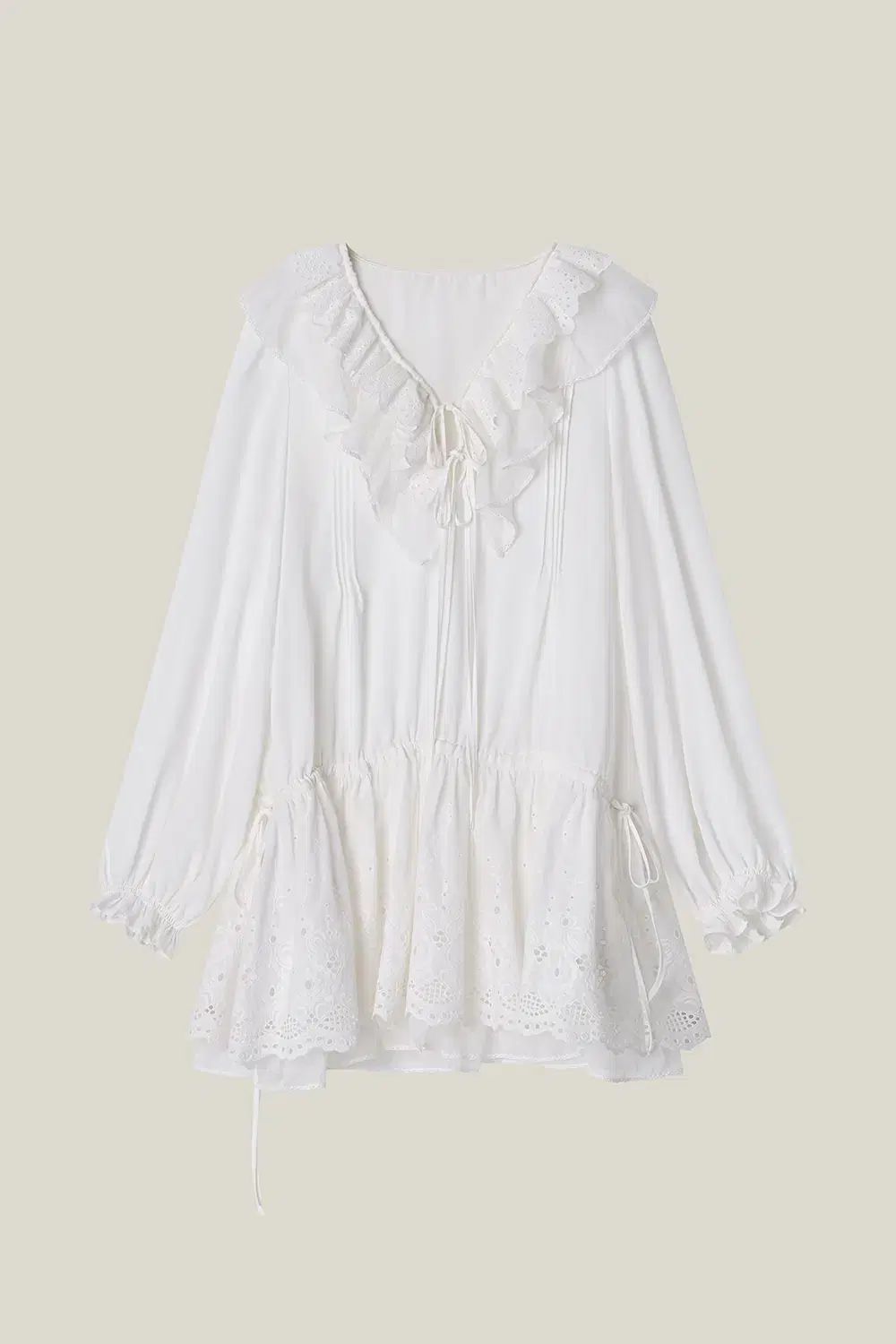 THETIS ペタル ブルーム スキャロップ ドレス PETAL BLOOM SCALLOP DR