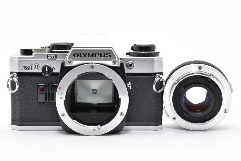 現状品】Olympus オリンパス OM10 シルバー / OM-SYSTEM ZUIKO MC AUTO