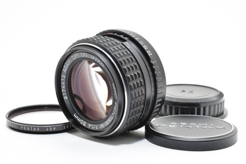 実用美品】Pentax ペンタックス SMC PENTAX-M 1.4 50mm MFレンズ #4117