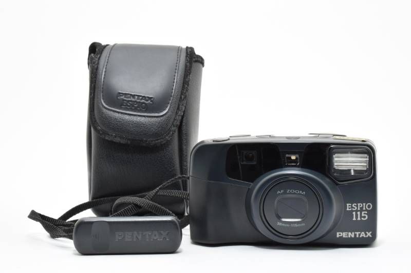 PENTAX ESPIO115G 完動品 実用品】Pentax ペンタックス ESPIO115 黒 ブラック コンパクト