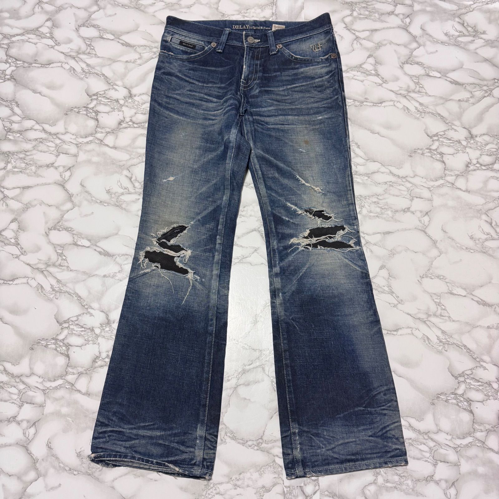 希少【DELAY by Win&Sons 【商品名】DW17-SC-009 100年加工 ユーズド 